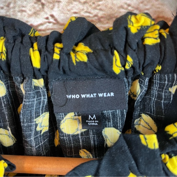 Who What Wear Floral Shirt Medium - Picture 6 of 7